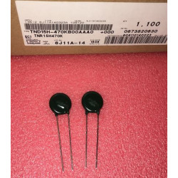 TND15H-470KBOOAAAO TNR 15H470K 47V 15mm 5pcs/lot TND15H-470KBOOAAAO TNR 15H470K 47V 15mm 5pcs/lot