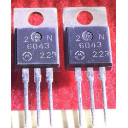 2N6043 Motorola TO-220 5PCS/LOT 2N6043 Motorola TO-220 5PCS/LOT