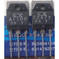 2SA1102 2SC2577 A1102 C2577 New SANKEN Pair 5PCS/LOT 2SA1102 2SC2577 A1102 C2577 New SANKEN Pair 5PCS/LOT