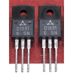 2SD1891 D1891 PANASONIC TO-220F 5pcs/lot 2SD1891 D1891 PANASONIC TO-220F 5pcs/lot