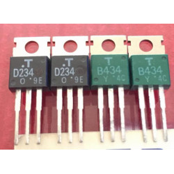 2SD234 2SB434 D234 B434 New 1black 1green Pair 2SD234 2SB434 D234 B434 New 1black 1green Pair