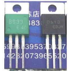 2SD613 2SB633 D613 B633 New 1black 1green Pair 5PCS/LOT 2SD613 2SB633 D613 B633 New 1black 1green Pair 5PCS/LOT