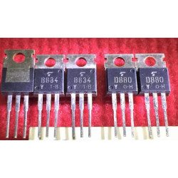 2SD880 2SB834 D880 B834 Pair 5PCS/LOT 2SD880 2SB834 D880 B834 Pair 5PCS/LOT