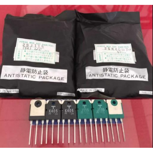 2SK405 2SJ115 K405 J115 Power MOS FET PAIR TOSHIBA new original 2SK405 2SJ115 K405 J115 Power MOS FET PAIR TOSHIBA new original