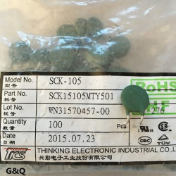 TKS SCK15105MTY501 SCK-105 10ohm 5A 5pcs/lot TKS SCK15105MTY501 SCK-105 10ohm 5A 5pcs/lot
