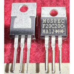 F20C20C 20A 200V TO-220 MOSPE 5PCS/LOT F20C20C 20A 200V TO-220 MOSPE 5PCS/LOT