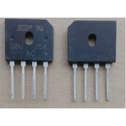 GBU15K = U15K80R 15A 800V 5pcs/lot GBU15K = U15K80R 15A 800V 5pcs/lot