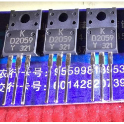 KTD2059 2SD2059 D2059 New TO-220F 5PCS/LOT KTD2059 2SD2059 D2059 New TO-220F 5PCS/LOT