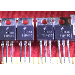 TIP41C TIP42C TO-220 2PAIR/LOT TIP41C TIP42C TO-220 2PAIR/LOT