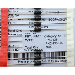 PKC-136 DO-15 PKC136 ST 1.5W TVS 10pcs/lot
