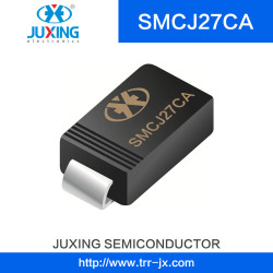 Juxing 1500W 27V Smcj27ca Gpp Surface Mount Transient Voltage Suppressor (TVS/ESD) Juxing 1500W 27V Smcj27ca Gpp Surface Mount Transient Voltage Suppressor (TVS/ESD)