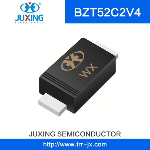 Juxing Bzt52c2V4 500MW2.4V Plastic-Encapsulate Zener Diode with SOD-123 Package