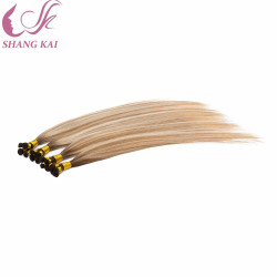 100% European Natural Hair Extensions Hand Tied Weft Ponytail Hair Ombre Color 100% European Natural Hair Extensions Hand Tied Weft Ponytail Hair Ombre Color