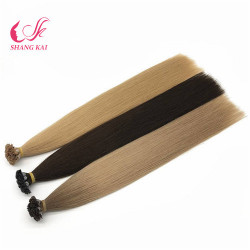 Factory Wholesale Hot Selling Fashion 100% Human Virgin Flat-Tip Prebonded Hair Extension Factory Wholesale Hot Selling Fashion 100% Human Virgin Flat-Tip Prebonded Hair Extension