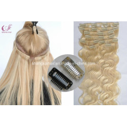Remy Hair Clip Natural Human Hair Extension Remy Hair Clip Natural Human Hair Extension