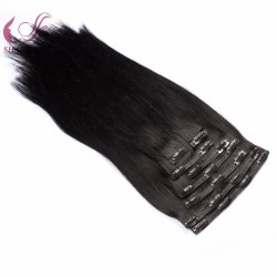 Russian Remy Hair Extension Seamless Clips in Human Hair Double Drawn Omber Color Russian Remy Hair Extension Seamless Clips in Human Hair Double Drawn Omber Color